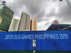 Christopher Rungkat Adaptasi dengan Bola Lambat di Rizal Memorial