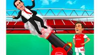 Meme Unai Emery Dipecat Arsenal Bikin Ozil Bahagia
