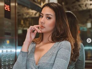 Anya Geraldine Kaget Lihat Depan Apartemennya Jadi Danau