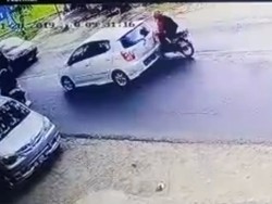 Jangan Ngebut di Jalan Bila Tak Ingin Seperti Pemotor Ini