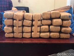 Selundupkan 28 Kg Ganja ke Bengkulu, 2 Pria Asal Aceh Dicokok Polisi
