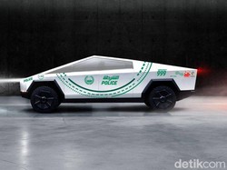 Dubai Langsung Jadikan Pikap Listrik Tesla Armada Polisinya