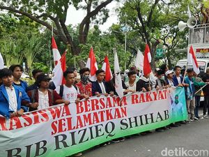 Usai Audiensi, Massa yang Demo di Kemenko Polhukam Bubarkan Diri