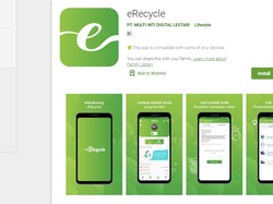 e-Recycle, Rintisan Pengolah Sampah Berbasis Aplikasi Mobile