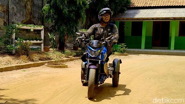 Salut! Ini Motor Tempur Guru Difabel