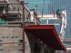 Proyek LRT Jabodebek Sentuh Angka 67%