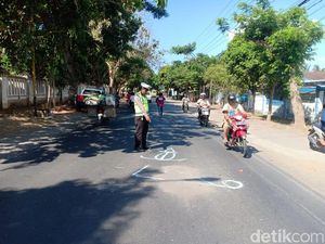 Kecelakaan Maut di Banyuwangi, Driver Ojol Tewas Terlindas Truk