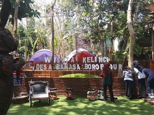Foto: Belajar Bahasa Inggris Sambil Liburan Dekat Candi Borobudur