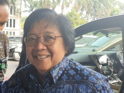 Menteri LHK Temui Mahfud: Mau Laporan Kebakaran Hutan