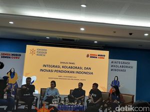 Ungkap Anggaran Nadiem, Sri Mulyani: Rp 200 T untuk Gaji Guru