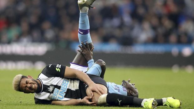 Manchester City ditahan imbang oleh Newcastle.