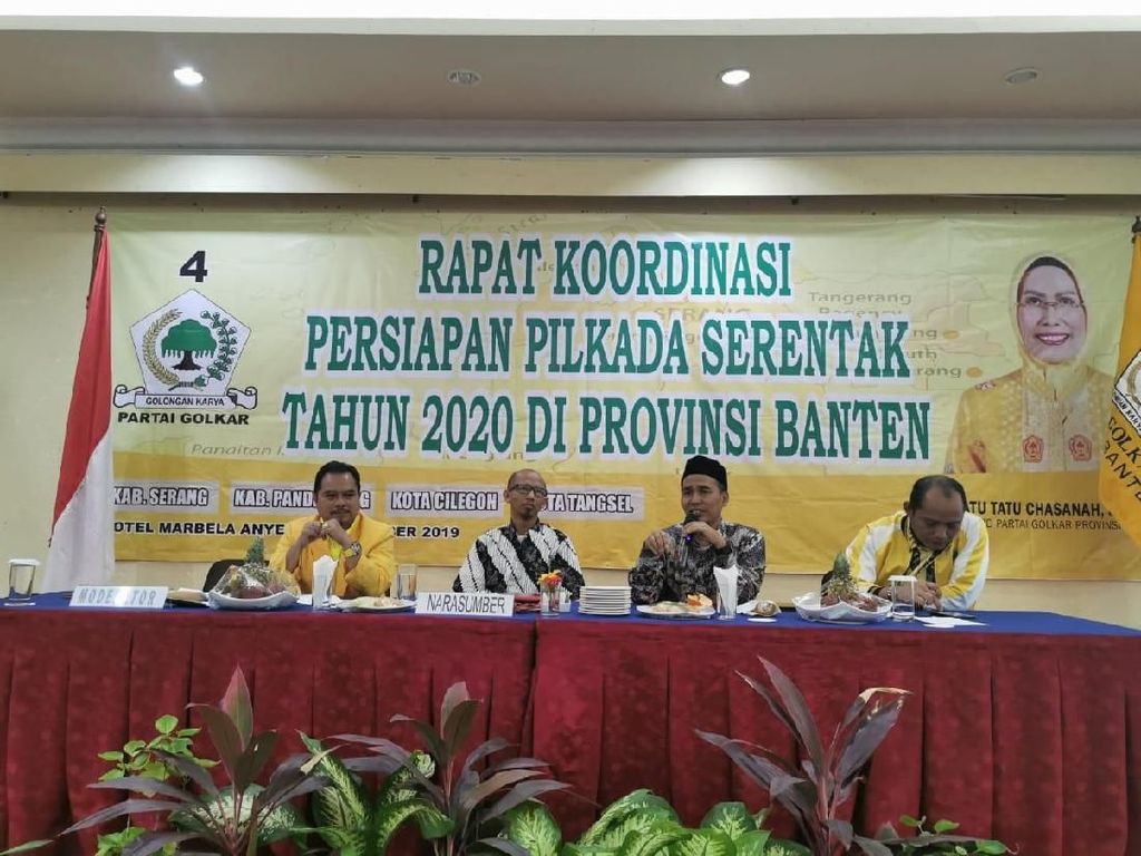 Pilkada 2020, Golkar Banten Panaskan Mesin Partai di 4 Wilayah Ini Pilkada 2020, Golkar Banten Panaskan Mesin Partai di 4 Wilayah Ini