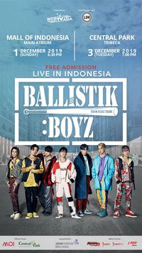 Ballistik Boyz live in Indonesia