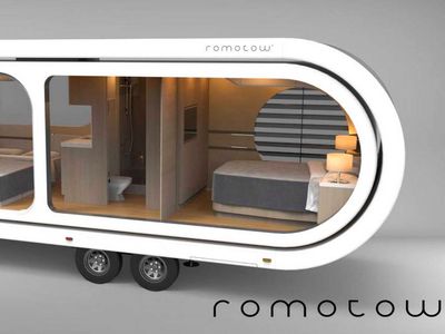 Mobil Caravan Berdesain seperti USB