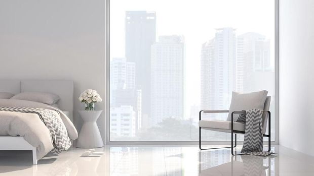 ilustrasi rumah minimalis