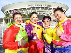 Pengunjung Mulai Padati Philippine Arena