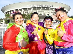 Pengunjung Mulai Padati Philippine Arena