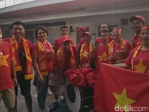 Suporter Vietnam Mulai Padati Rizal Memorial Stadium