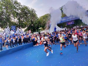 12.000 Pelari Ramaikan BRILian Run 2019 di Surabaya