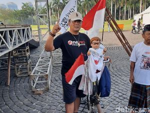 Ke Reuni 212 Pakai Duit Sendiri, Warga Kalbar Ini Pamer Isi Dompet