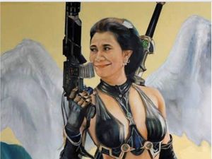 Lukisan Susi Duyung Jadi Plesetan yang Penuh Humor Lukisan Susi Duyung Jadi Plesetan yang Penuh Humor