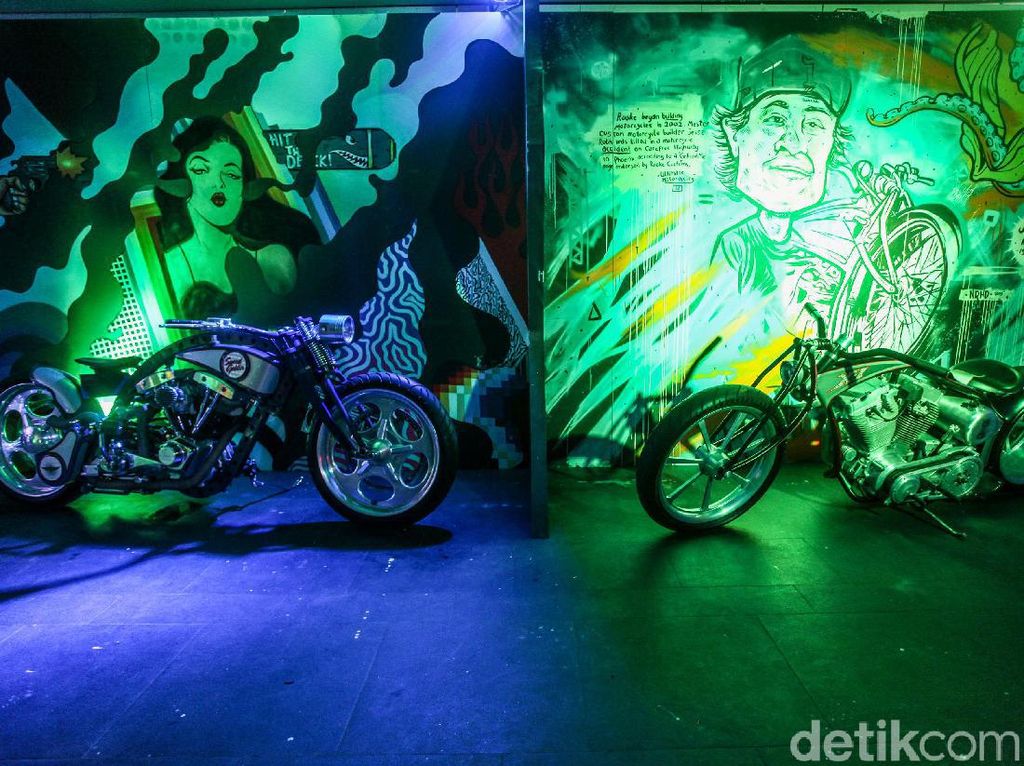 Motor Custom Karya Builder Legendaris Mampir di RI Motor Custom Karya Builder Legendaris Mampir di RI