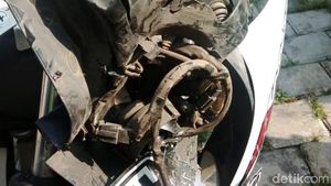 Kondisi Motor Mahasiswa yang Tewas Kecelakaan Saat Dinanti Ortu Wisuda