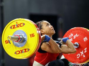 Lisa Setiawati Sumbang Medali Perak dari Angkat Besi di SEA Games 2019
