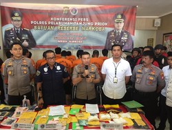 44 Pelaku Jaringan Narkoba di Pelabuhan Priok Digulung Polisi