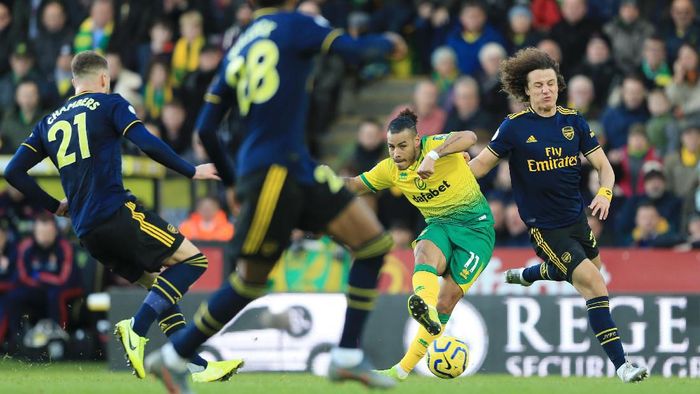 Norwich Redam Arsenal 2-2 di pekan ke-14 Liga Inggris. (Foto: Stephen Pond/Getty Images) Norwich Redam Arsenal 2-2 di pekan ke-14 Liga Inggris. (Foto: Stephen Pond/Getty Images)