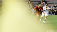 Hingga pertandingan usai tidak ada gol tambahan yang tercipta. Keunggulan 1-0 Indonesia bertahan sampai jeda.