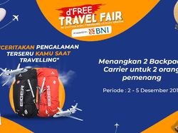 Mau Backpack Keren Gratis? Yuk Cerita Traveling Versi Kamu Mau Backpack Keren Gratis? Yuk Cerita Traveling Versi Kamu