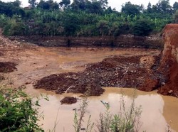 Tambang Galian C di Cianjur Longsor Timbun Operator Mesin Pompa Air