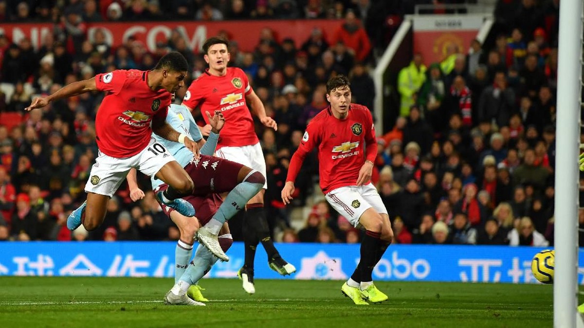 7 data-fakta Aston Villa vs Manchester United di Liga Inggris. (Foto: Getty Images/Dan Mullan)