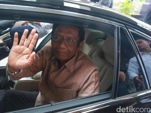 Mahfud Md di KPK: Tak Ada Bahas Perppu, Ini Hari Antikorupsi Mahfud Md di KPK: Tak Ada Bahas Perppu, Ini Hari Antikorupsi