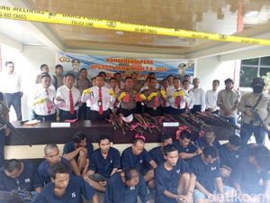 22 Hari Operasi Senpi, 75 Senjata Rakitan Diamankan di Muaraenim 22 Hari Operasi Senpi, 75 Senjata Rakitan Diamankan di Muaraenim