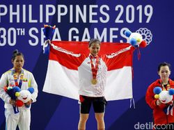 Bintang SEA Games: Windy Cantika Tandai Debut dengan Emas dan 3 Rekor