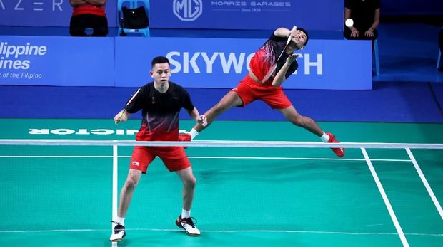 Fajar/Rian jadi andalan Indonesia di nomor ganda putra pertama pada final SEA Games.