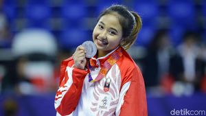 Senyum Rifda Usai Persembahkan Perak untuk Indonesia