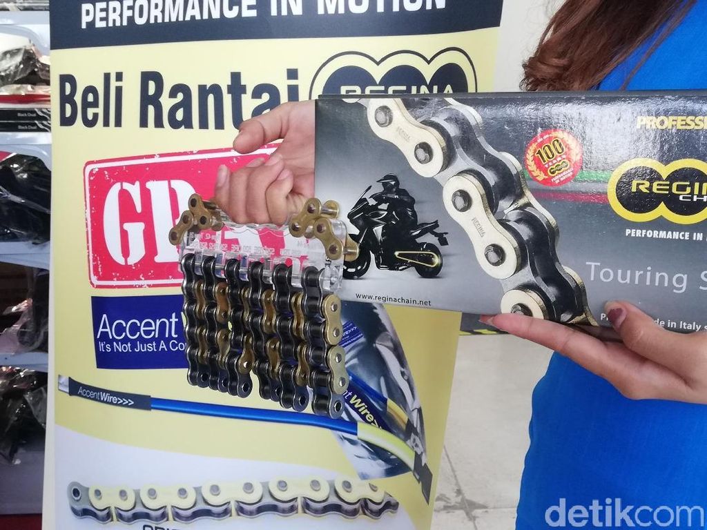 Rantai Motor MotoGP Mulai Dijual di Indonesia Rantai Motor MotoGP Mulai Dijual di Indonesia