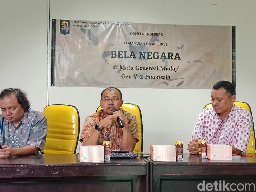 Survei KRKP UI: 1 dari 5 Mahasiswa di Depok Tak Bersedia Ikut Bela Negara Survei KRKP UI: 1 dari 5 Mahasiswa di Depok Tak Bersedia Ikut Bela Negara