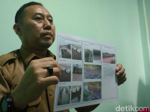 Sungai Ciberes Cirebon Berwarna Pink, DLH Duga Ini Penyebabnya