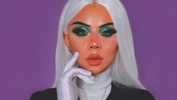 Foto: Eleanor Barnes, Beauty Influencer yang Bisa Ubah Diri Jadi Tokoh Kartun