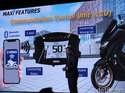 Canggihnya Fitur Nmax Baru, Bisa Cari Posisi Parkir dan Baca Email