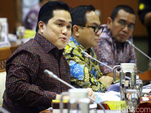 Akhirnya! Menteri BUMN Rapat Bareng DPR Lagi