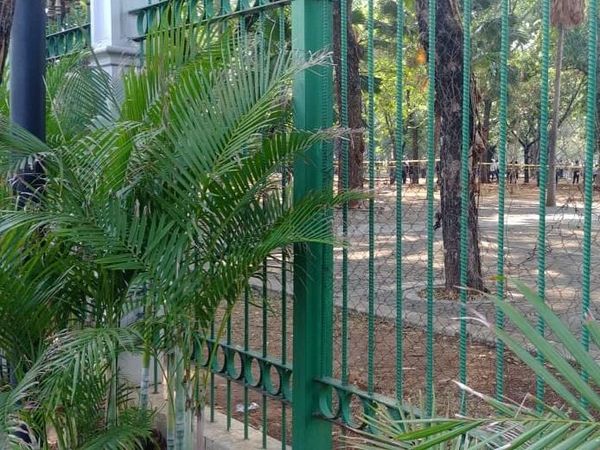 Penampakan Lokasi Ledakan di Monas