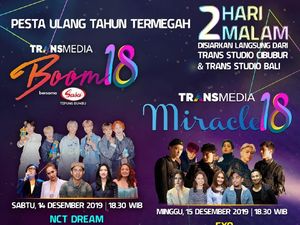 Bukan Cuma EXO dan NCT Dream, Transmedia Punya Sederet Artis Top di HUT ke-18