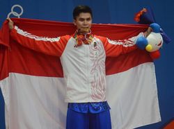 Edgar Xavier Marvelo Gondol Emas Wushu Nomor Gunshu
