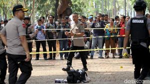Lokasi Ledakan di Monas Digaris Polisi