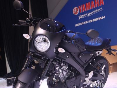 Yamaha XSR 155 Bergaya Cafe Racer